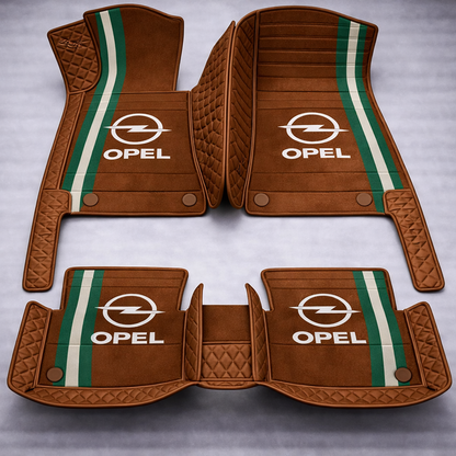 Set premium de covorașe auto din PVC și piele: protecție completă, rezistente la apă și perfecte pentru orice sezon – set complet față + spate.