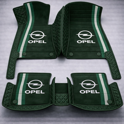 Set premium de covorașe auto din PVC și piele: protecție completă, rezistente la apă și perfecte pentru orice sezon – set complet față + spate.