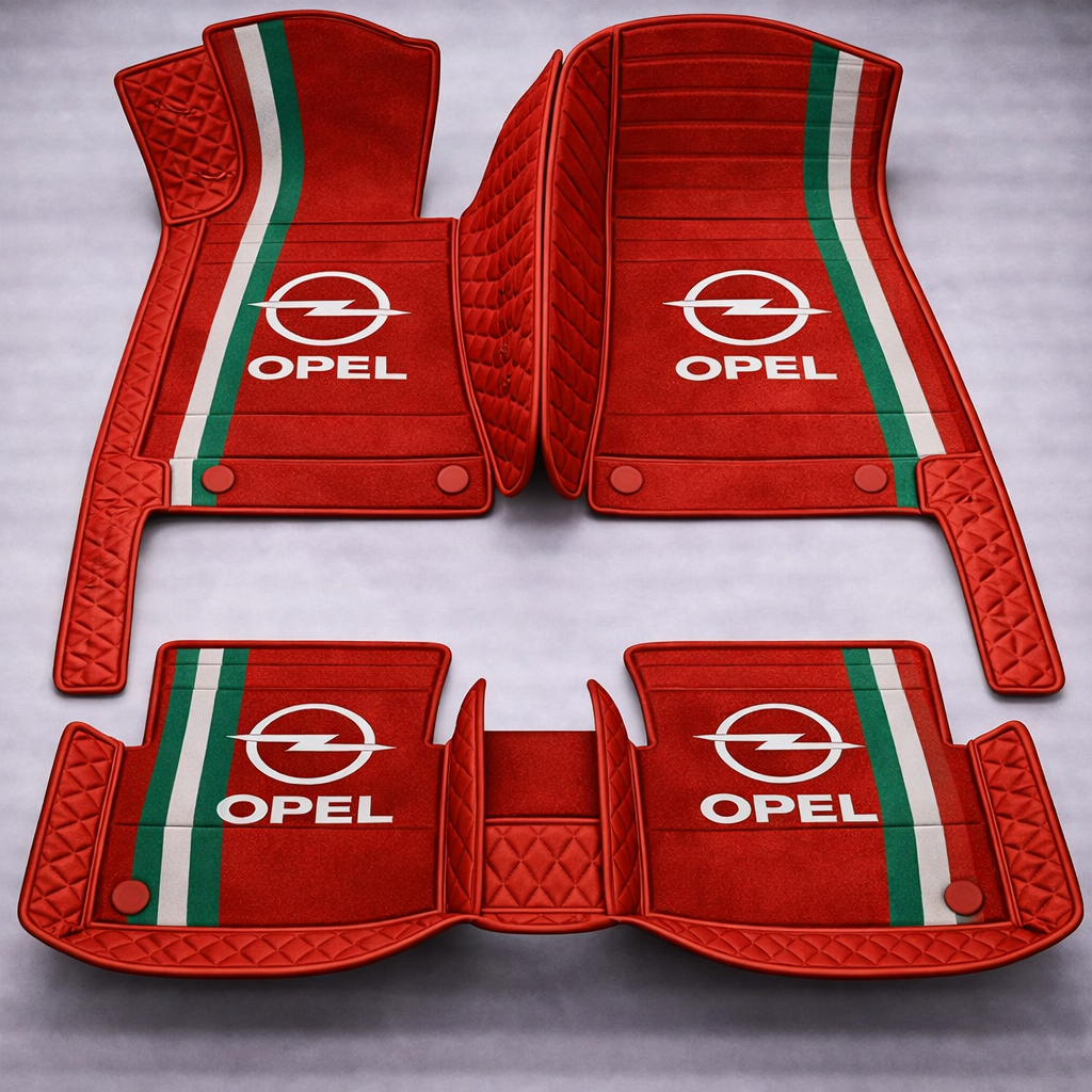 Set premium de covorașe auto din PVC și piele: protecție completă, rezistente la apă și perfecte pentru orice sezon – set complet față + spate.