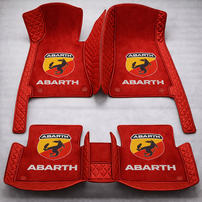 Set premium de covorașe auto din PVC și piele: protecție completă, rezistente la apă și perfecte pentru orice sezon – set complet față + spate.