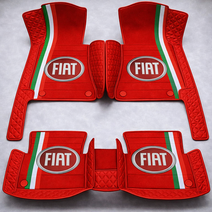 Set premium de covorașe auto din PVC și piele: protecție completă, rezistente la apă și perfecte pentru orice sezon – set complet față + spate.