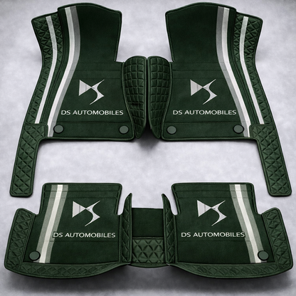 Set premium de covorașe auto din PVC și piele: protecție completă, rezistente la apă și perfecte pentru orice sezon – set complet față + spate.