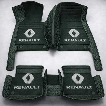 Set premium de covorașe auto din PVC și piele: protecție completă, rezistente la apă și perfecte pentru orice sezon – set complet față + spate.