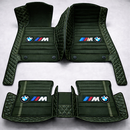 Set premium de covorașe auto din PVC și piele: protecție completă, rezistente la apă și perfecte pentru orice sezon – set complet față + spate.