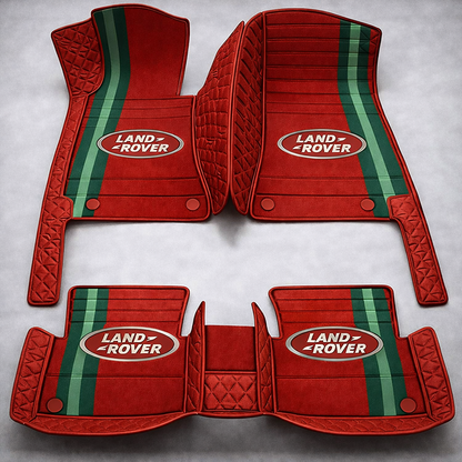 Set premium de covorașe auto din PVC și piele: protecție completă, rezistente la apă și perfecte pentru orice sezon – set complet față + spate.