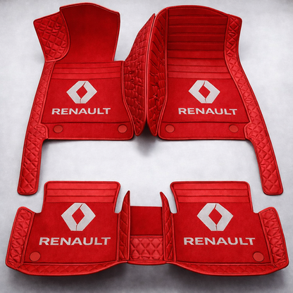 Set premium de covorașe auto din PVC și piele: protecție completă, rezistente la apă și perfecte pentru orice sezon – set complet față + spate.