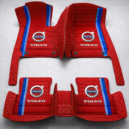 Set premium de covorașe auto din PVC și piele: protecție completă, rezistente la apă și perfecte pentru orice sezon – set complet față + spate.