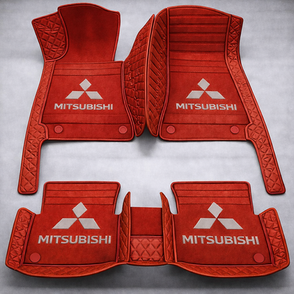 Set premium de covorașe auto din PVC și piele: protecție completă, rezistente la apă și perfecte pentru orice sezon – set complet față + spate.