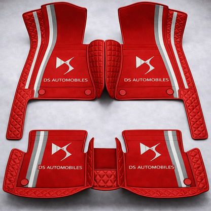 Set premium de covorașe auto din PVC și piele: protecție completă, rezistente la apă și perfecte pentru orice sezon – set complet față + spate.